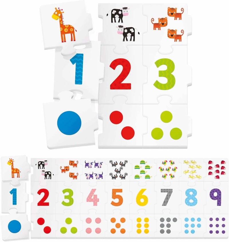 Headu 123 Puzzle – Preschool Learning Activities Ages 3-6, Educational Toys for 3 4 5 6 Year Old Boys Girls, Kindergarten Math Games for Kids, Preschool Counting Learning Number Puzzle, Teaching Games - Image 2
